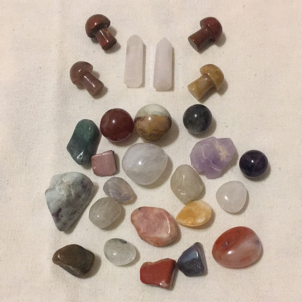 Assorted Gemstone & Crystal Lot
